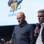 Holger Schwan und Martin Schulze bei der Ludwig Preisverleihung (Foto Jo Hempel)